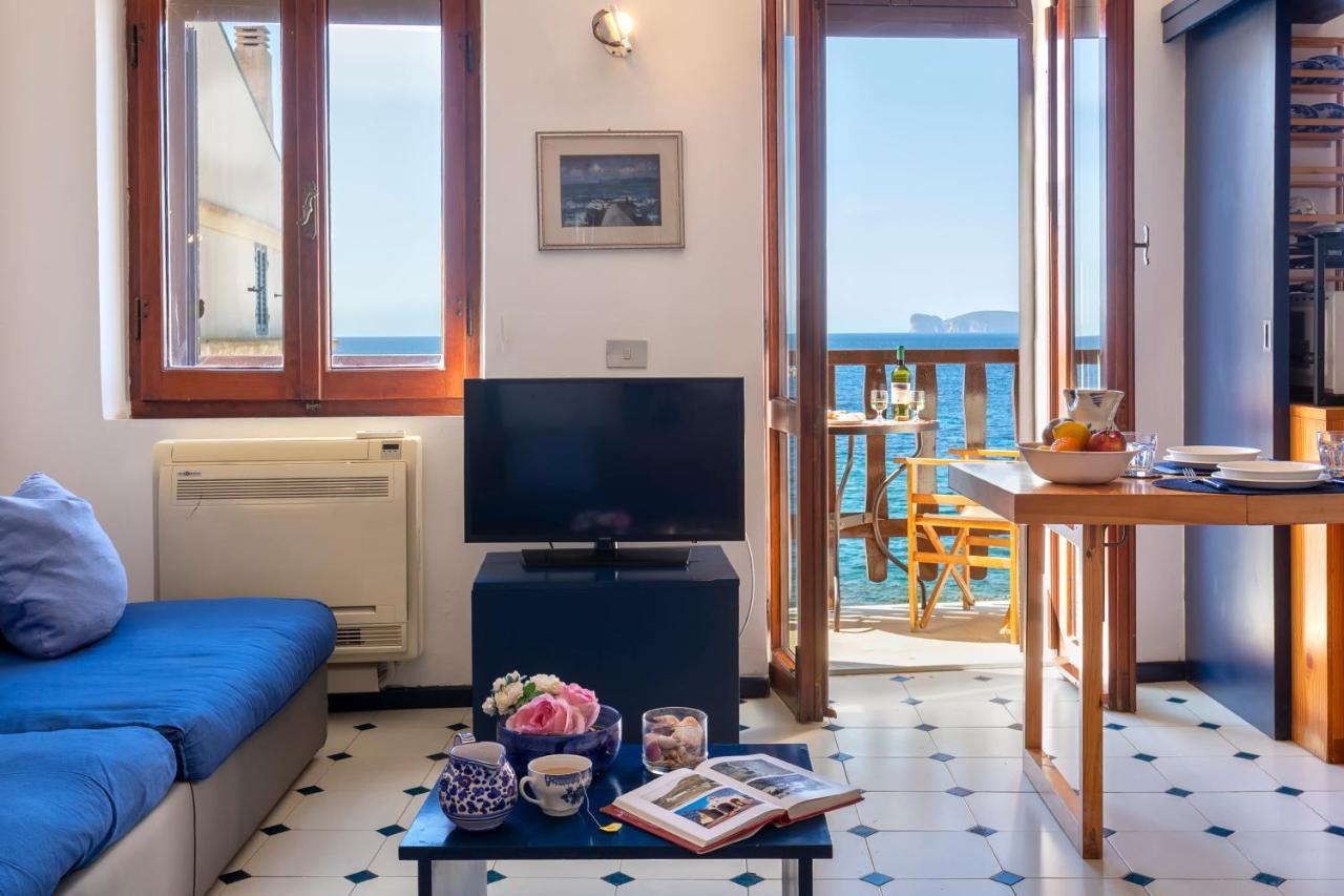 Alguerhome Casa Blu Sea View Kültér fotó